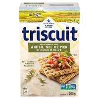 TRISCUIT Aneth, Sel de Mer, et Huile d'Olive Craquelins 200 g