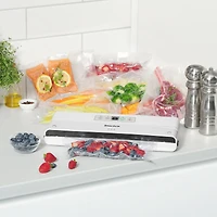 Starfrit Vacuum Sealer Rolls, 2 Rolls 11"x20" (28cm x 610cm), BPA Free, Airtight Seal for Food Preservation, Sous Vide Cooking, Compatible with Most Vacuum Sealers