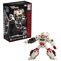Transformers Generations Studio Series, figurine 09 Gamer Edition Ratchet classe Voyageur de 16,5 cm, Transformers: War for Cybertron, à partir de 8 ans