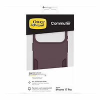OtterBox Étui Commuter MagSafe avec Contrôle de la Caméra Trailhead (Violet) pour iPhone 17