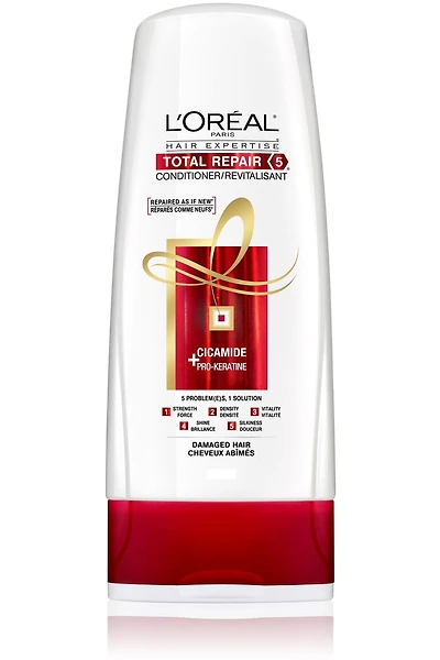 L'Oreal Paris Hair Expertise Revitalisant Total Repair 5 - cicamide et pro-keratine, 750 mL
