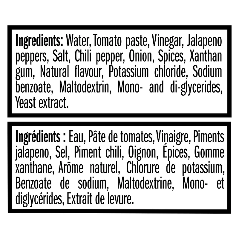 Sauce Piquante, Bouteille SAUCE PIQUANTE TB