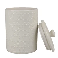 10 Strawberry Street Large White  Link Canister White