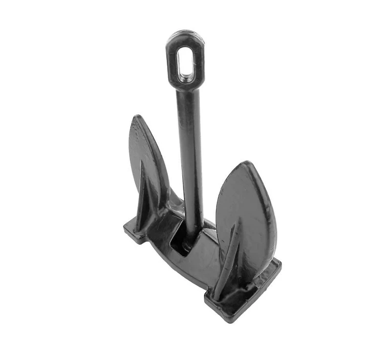 Blue Dog Marine Ancre marine avec revêtement en vinyle, ancre marine BoatTector de 15 lb avec une excellente tenue et une récupération facile dans l'herbe lourde, les mauvaises herbes, les roches et l