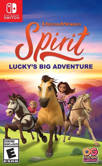 DreamWorks Spirit Lucky’s Big Adventure Nintendo Switch, Nintendo Switch
