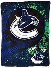 The Northwest Couverture super peluche en micro raschel LNH Vancouver Canucks