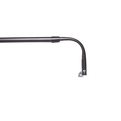 Lunar Fast Fit Easy Install Basic Adjustable Curtain Rod, Available in Multiple Colors