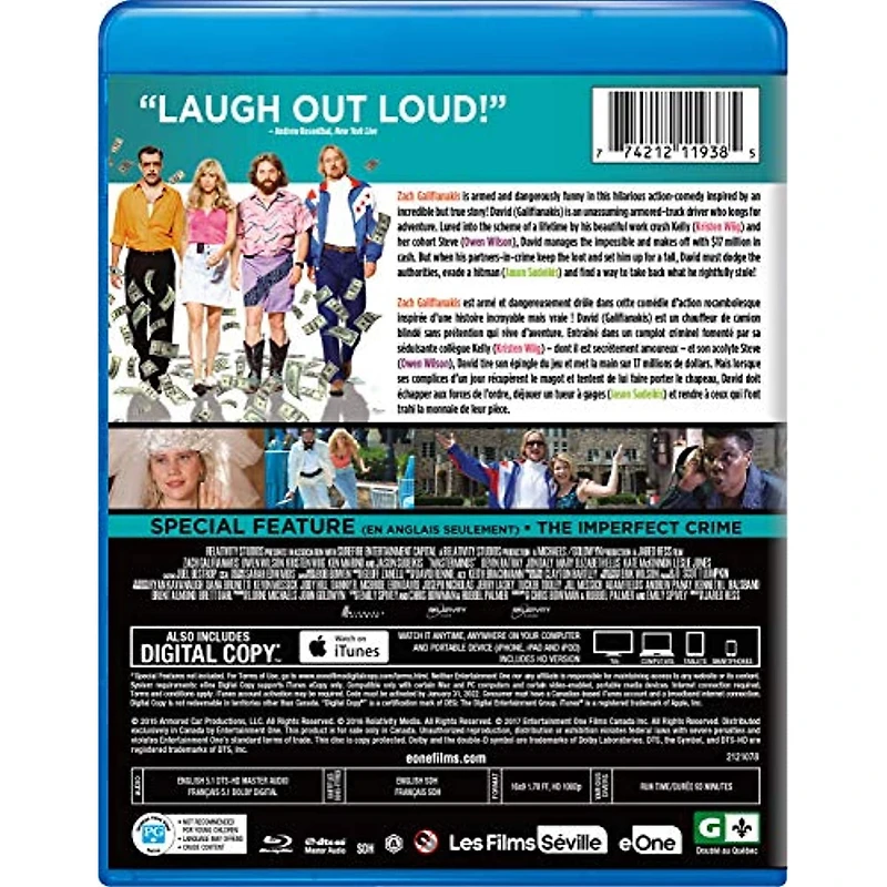 Masterminds (Blu-ray + Digital Copy)