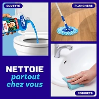 Nettoyant tout usage M. Net, nettoyant pour planchers, savon pour vadrouille, nettoyant liquide, Unstopables, 1,21 L 1 Pack