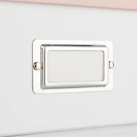 Pinnacle Frames and Accents Photo Box Pink and White