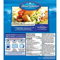 Filets de poisson croustillants BlueWater Seafoods, Morue sauvage avec chapelure Panko croustillante, Congelé, 7 morceaux, 525 g Filets de morue sauvage panés