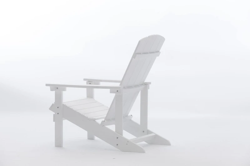 Tanfly Adirondack Chair – White – Polycarbonate – Indoor/Outdoor Use