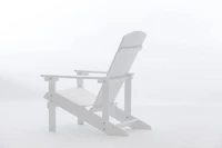 Tanfly Adirondack Chair – White – Polycarbonate – Indoor/Outdoor Use