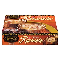 BRAR'S KESAR RASMALAI, 850gm, 12 Pieces