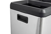 The Step N' Sort 60 L Open Top 3-Compartment Trash and Recycling Sorter