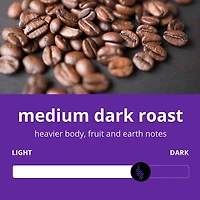 Ethical Bean Fairtrade Organic Coffee, Lush Medium Dark Roast, Ground Coffee, 227g