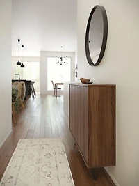 Nexera Console de rangement 2 portes Slim
