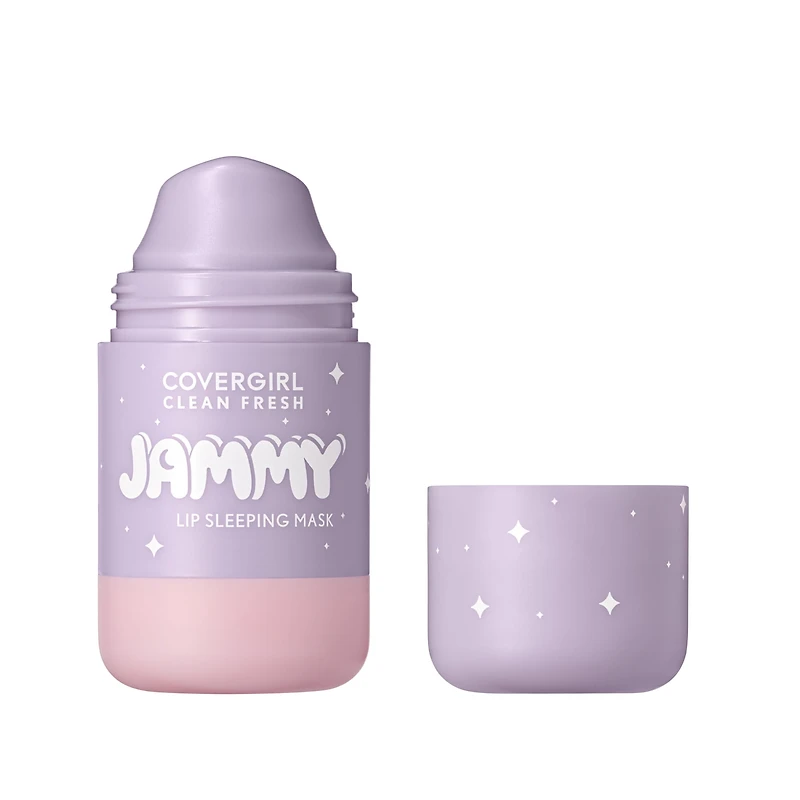 Masque Clean Fresh Jammy de COVERGIRL, 10 Whipped Lavender, formule crémeuse, à base d'huiles d'avocat et de pépins de raisin, applicateur sans contact, 7 g (0,24 oz)