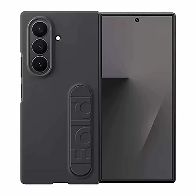 Samsung Silicone Standing Grip Case Black for Samsung Galaxy Z Fold7