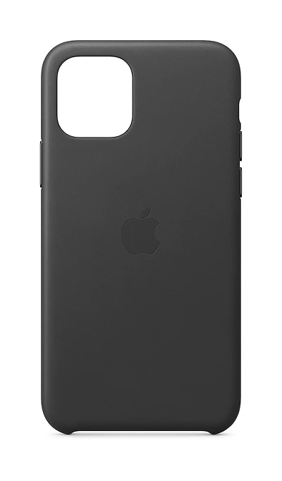 Apple Étui en cuir (pour iPhone 11 Pro) - Noir