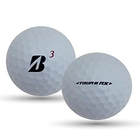 Mulligan - 36 Bridgestone Tour B RX/RXS 5A/4A Recycled Used Golf Balls, White