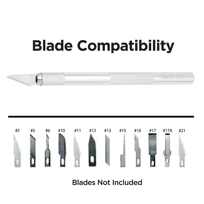 Swiss Tech Precision Knife with 4 Blades