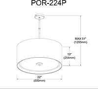 Pendant Porscha