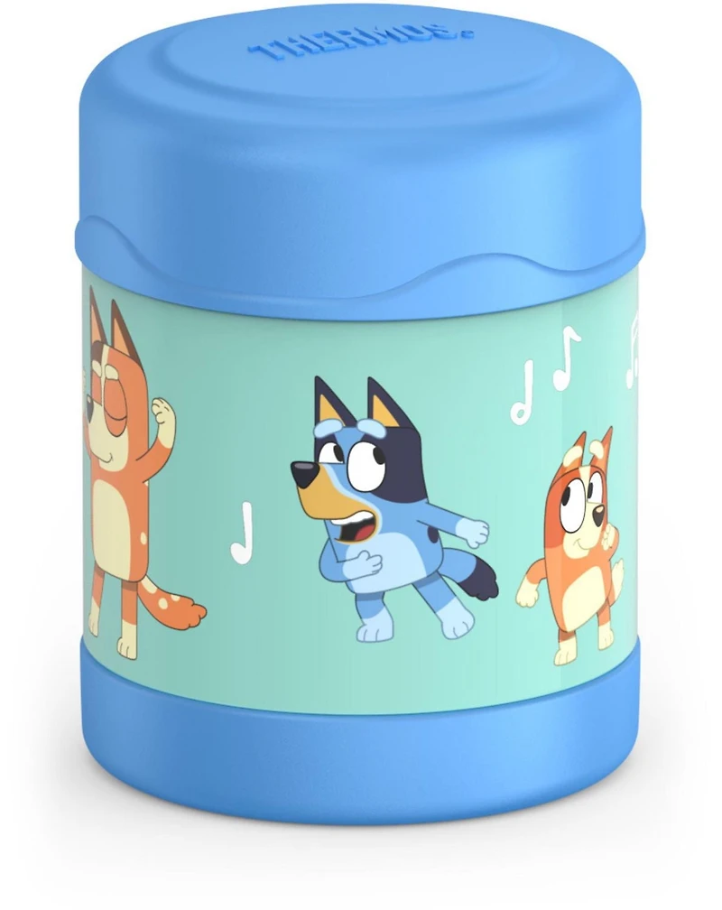 Thermos Funtainer Vacuum Insulated Stainless Steel 10 Oz Food Jar, Bluey