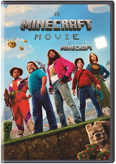 Un film Minecraft (DVD), en vedette Jack Black and Jason Momoa [2025] A Minecraft Movie (DVD) [2025]F