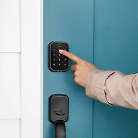 YALE ASSURE LOCK 2 KEY-FREE AVEC BLUETOOTH BLACK SUEDE