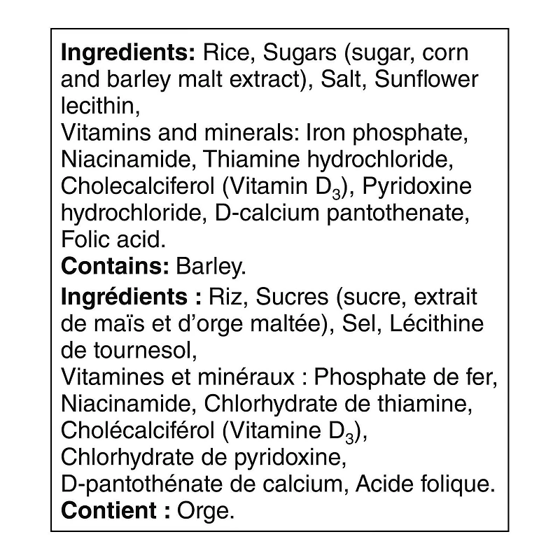 Céréales Kellogg's Rice Krispies originales 560 g (format familial) 560g