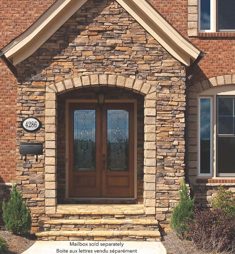 PRO-DF Classic Aluminum Address Plaque