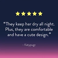 Goodnites Girls' Nighttime Bedwetting Underwear, Jumbo Pack, XS, S/M, L, XL | 15-9 Count