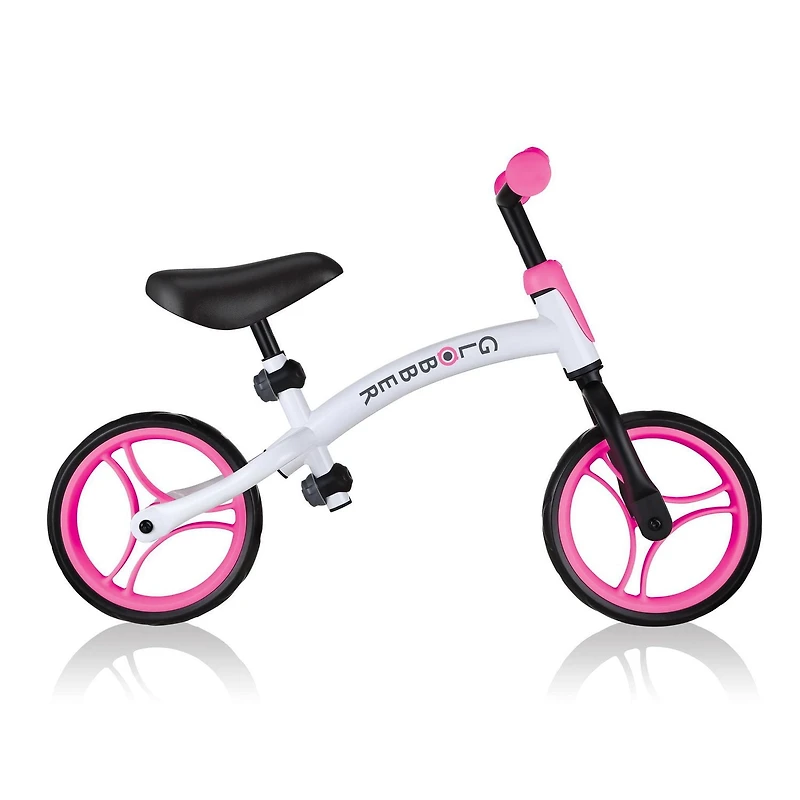 GLOBBBER GO BIKE - White / Neon Pink