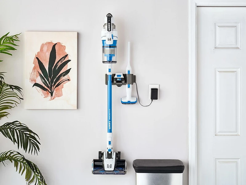 HART 20-Volt Cordless Vertical Stick Vacuum Kit With Brushless Motor