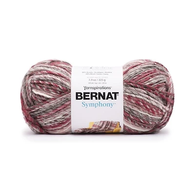 Bernat® Symphony™ #5 Bulky Blend Fil, 7.9oz/225g 309 Yards Bernat Symphony Fil