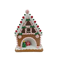 Holiday Time LED Resin Candy House