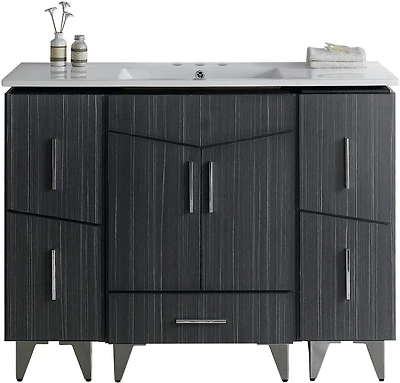 Imaginations Américaines po W Vanity Set Gris