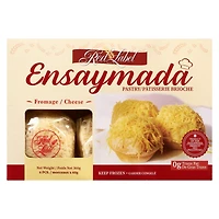 Red Label Frozen Ensaymada - Cheese Flavour Filipino Brioche Buns RED LABEL ENSA FROM