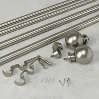 Umbra Bolas Double 1" & 3/4" 36-72" Curtain Rod
