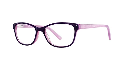 Flat Earth FE247 Purple Eyeglass Frame