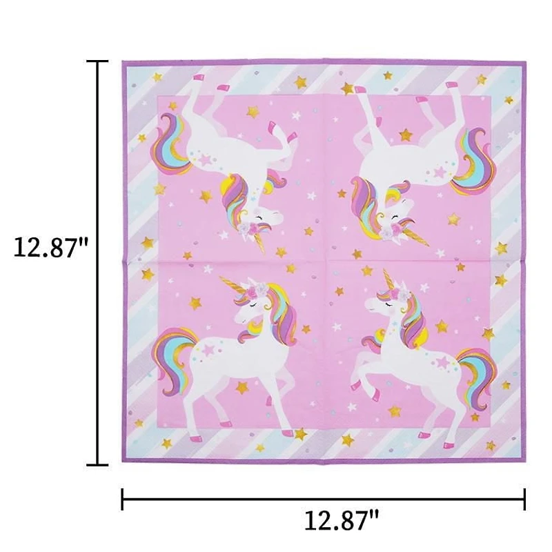 Unicorn 3ply napkin
