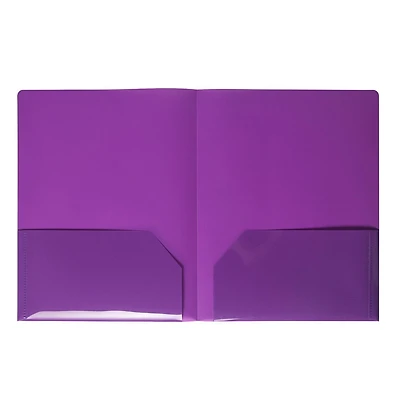 Pen+Gear Light Weight Poly Twin Pocket Portfolio