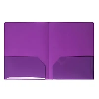 Pen+Gear Light Weight Poly Twin Pocket Portfolio