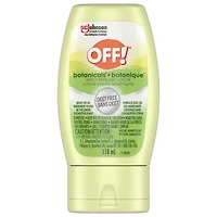 OFF! Lotion chasse-moustiques Botanique, sans Deet, format voyage 118 mL