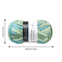 MS Chenille Gros Calibre écume de Mer Fil Polyester MAINSTAYS  COZY ECUME DE MER