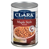 Clark Fèves au goût de sirop d'érable 398 ml