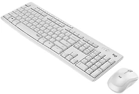 Ensemble sliencieux clavier et souris sans fil Logitech MK295 - Blanc