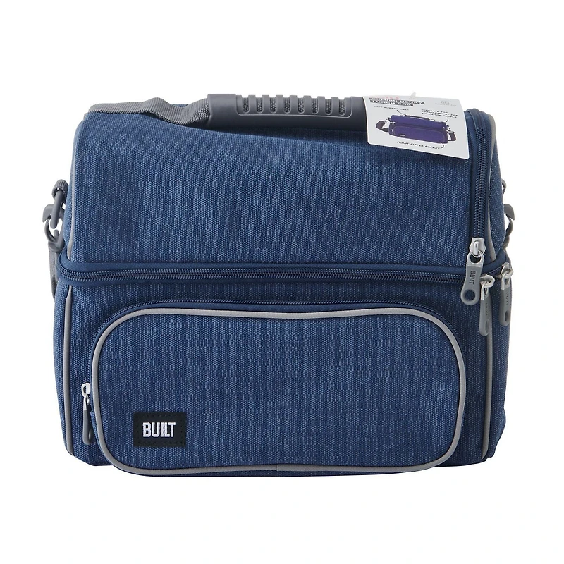 Built NY Henry Lunch Bag - Blue, Adult Lunch Bag, Blue