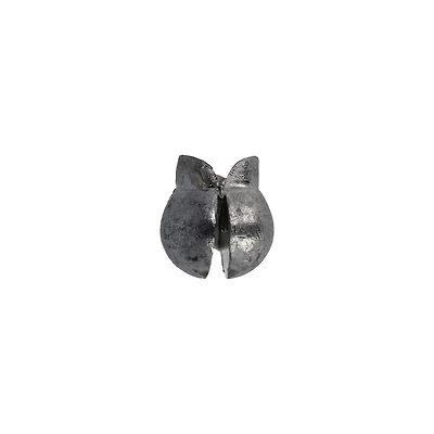 Eagle Claw Q02010-007 Plombs fendus amovibles, taille 2, paquet de 7 Plombs fendus amovibles